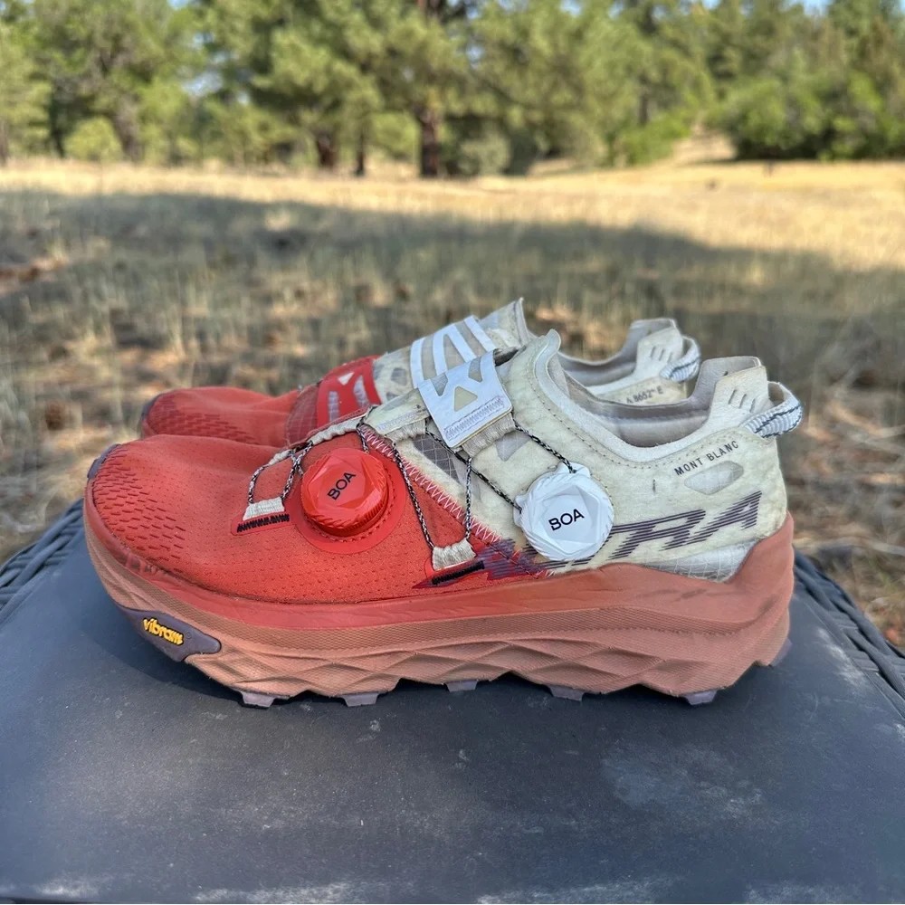 Altra - Mont Blanc BOA - Orange/Cream - 7.5 - Picture 9 of 10